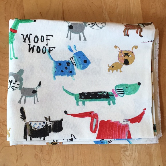 Painted Dog Print Duck Cloth Fabric - Picture 13 of 13